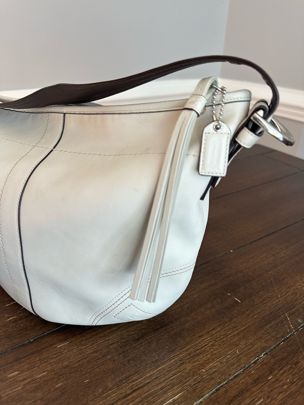 Vintage Coach y2K Soho Crescent hobo shoulder bag A803 - Picture 3 of 16